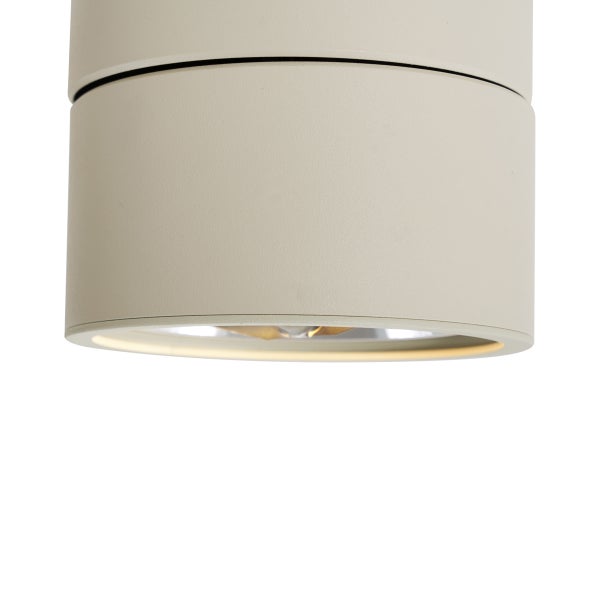 Moderner Deckenstrahler Beige G9 rund schwenk- und neigbar - Go Nine