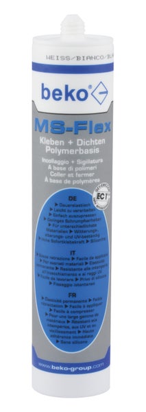 Beko MS-Flex Kleben und Dichten Polymerbasis Kartusche