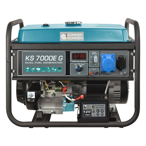 LPG/Benzin-Generator KS 7000E G