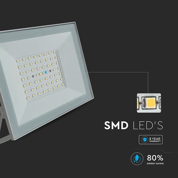 LED-Strahler mit SMD-LEDs, 2 Jahre Garantie und 80 % Energieeinsparung