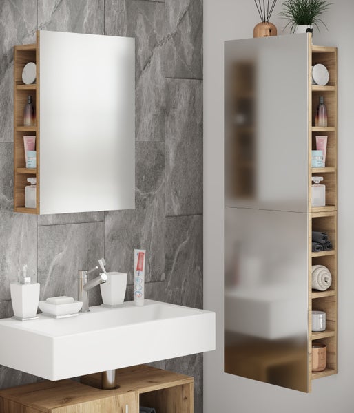 Badmöbel Spiegelschrank Spiegel Flandu XL