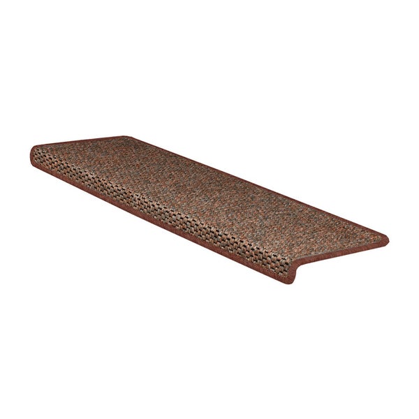 FLOORDIREKT Stufenmatte Kalkutta - Sisaloptik - Schlingenpol - Selbstklebend - Braun - Rechteckig - 23,5 x 65 cm
