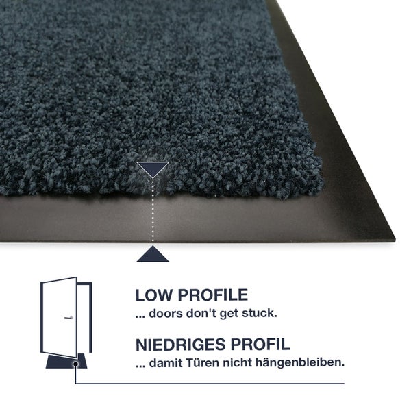 1 St. Fußmatten für Innen & Außen TÜRMATTE 78 x 150 cm Anthrazit