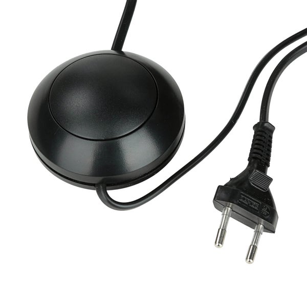 Runder Fußschalter mit Netzstecker