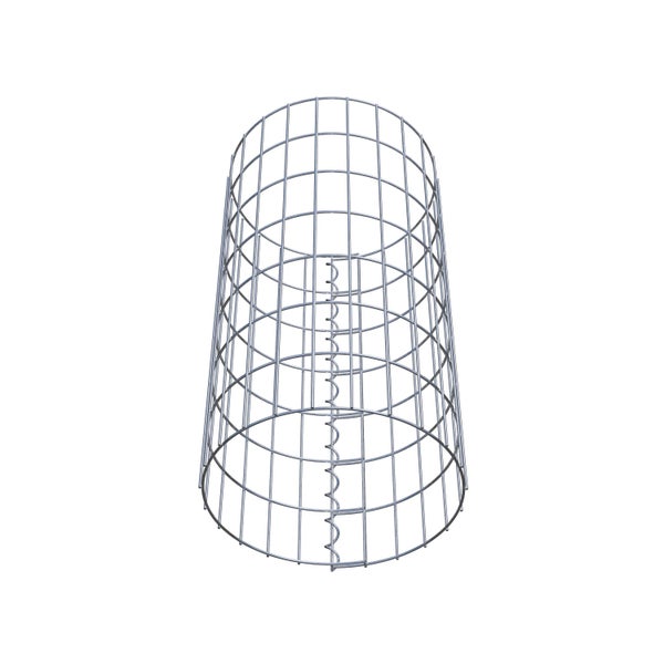 Gabionensäule Durchmesser 37 cm, MW 5 x 10 cm rund - Höhe: 0,70 m