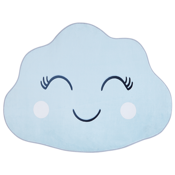 Kinderteppich CUMULUS Hellblau 90 x 120 cm
