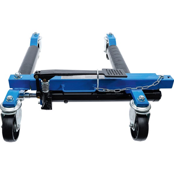 Rangierhilfe für Fahrzeuge mit vier Rollen