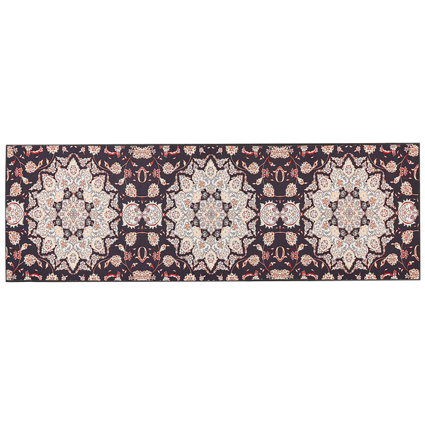 Teppich ARITAS Schwarz 80 x 240 cm