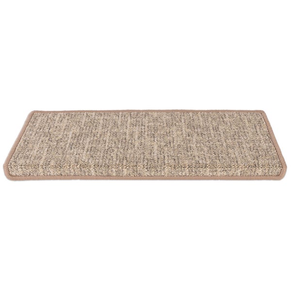 FLOORDIREKT Stufenmatte Alto - Selbstklebend - Beige - Rechteckig - 23,5 x 65 cm