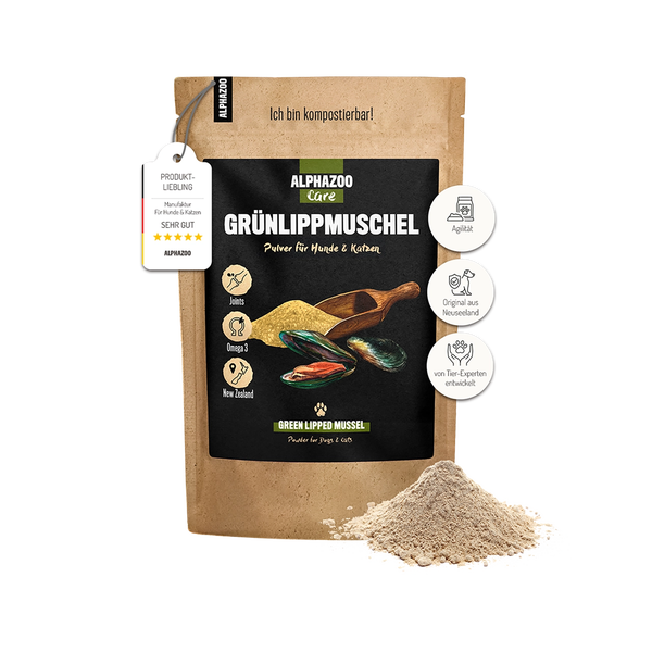 alphazoo Grünlippmuschel-Pulver 250g