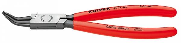 Knipex Sprengringzange, gebogene Spitze, Chrom-Vanadin-Stahl