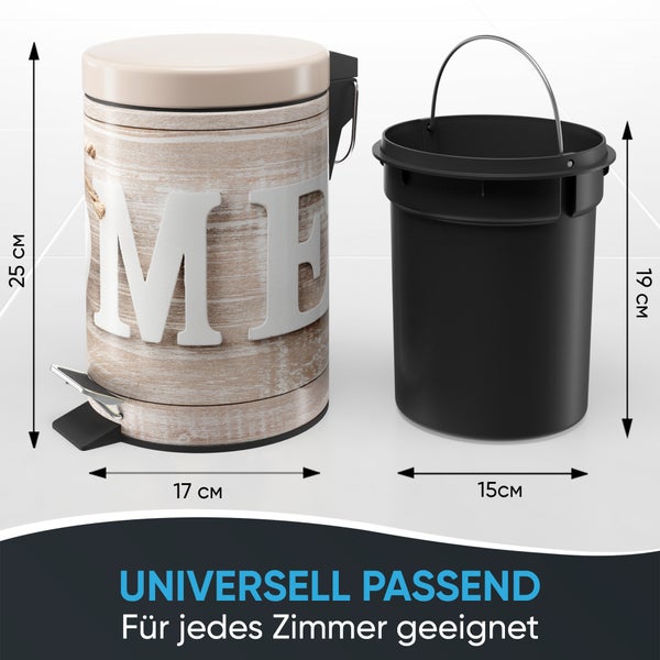 Sanilo Kosmetikeimer 3L mit Absenkautomatik Home