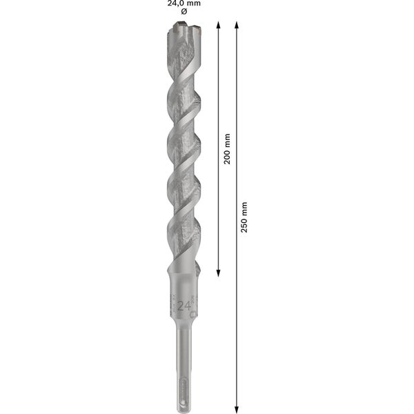 Bosch PRO SDS plus-5X Hammerbohrer 24 x 200 x 250 mm - 2608836647