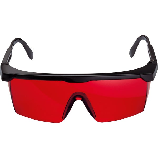 Laserschutzbrille mit roter Tönung