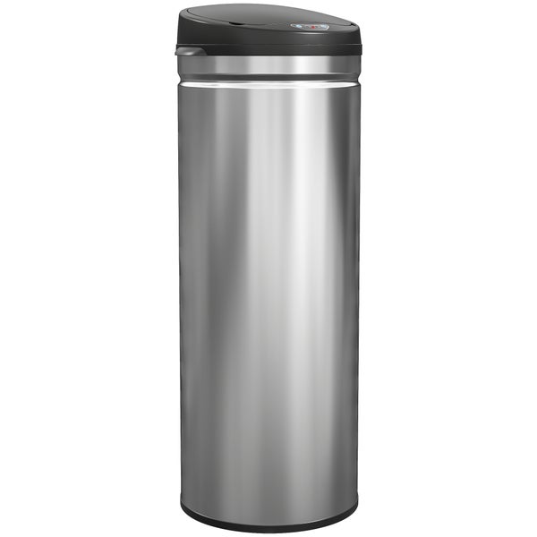 Sensor-Abfalleimer aus Edelstahl