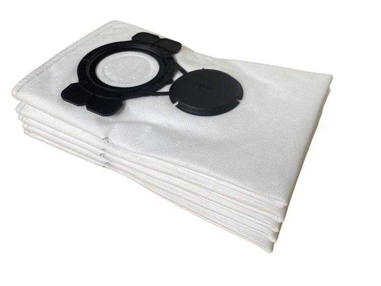 Mirka Fleece Staubsaugerbeutel für Mirka Industriesauger 1025 L / 12 Liter / 5 Stück / 8999000211 / Staubbeutel Vlies