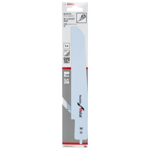 Bosch Säbelsägeblatt M 1122 EF Flexible for Metal, für PFZ 500 E - 2608656932