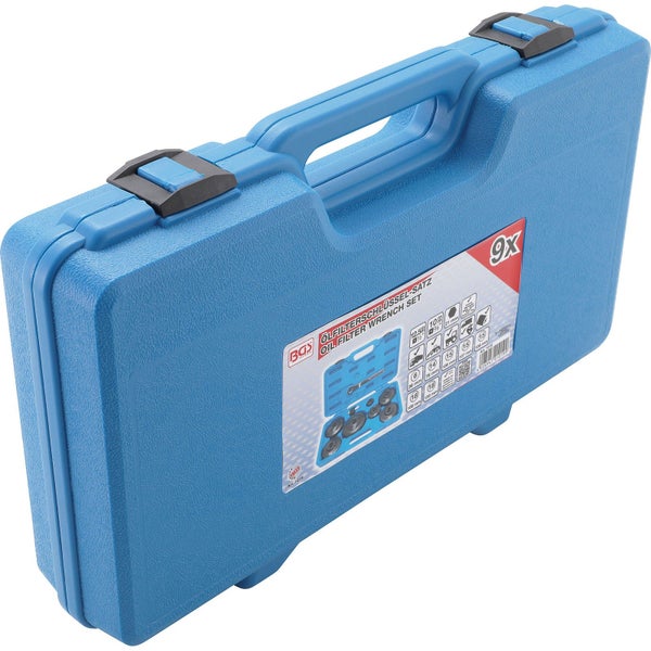 BGS Oilfilterschlüssel-Satz im blauen Koffer