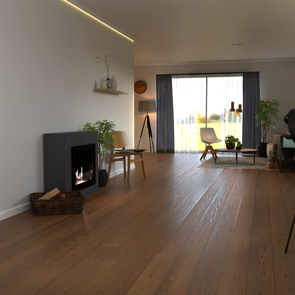 GLOW FIRE Ethanol Kamin 'Alta ' | Ethanolofen in grau mit 3 Std. Brenndauer und 2 KW Heizleistung | BxHxT: 114,2x98,5x29,8 cm