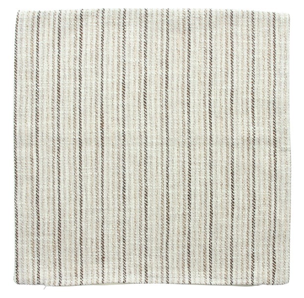 FRANK FLECHTWAREN | Kissenhülle Webstreifen, POLYESTER, 45 x 45 cm