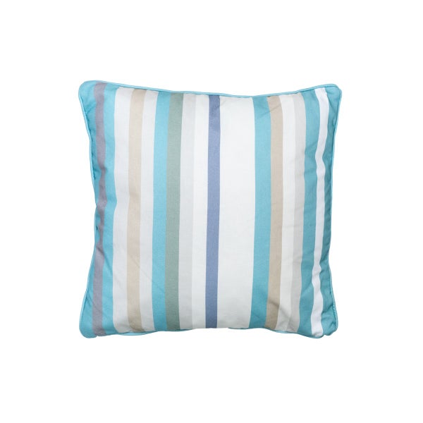 Dekokissen Righe Azur - Ca. 50x50 cm - 4er-Set