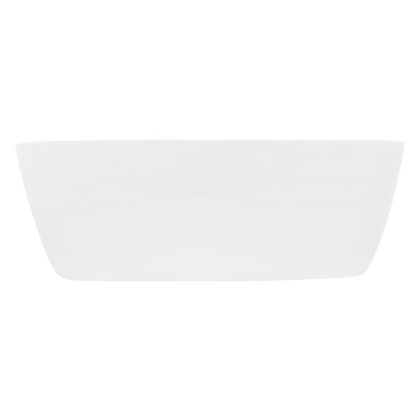 ECD Germany Waschbecken Waschtisch 405x405x140 mm aus Keramik Weiß inkl. Ablaufgarnitur für Waschbecken ohne Überlauf Aufsatzbecken Aufsatzwaschbecken Aufsatzwaschtisch Waschschale Spülbecken Becken