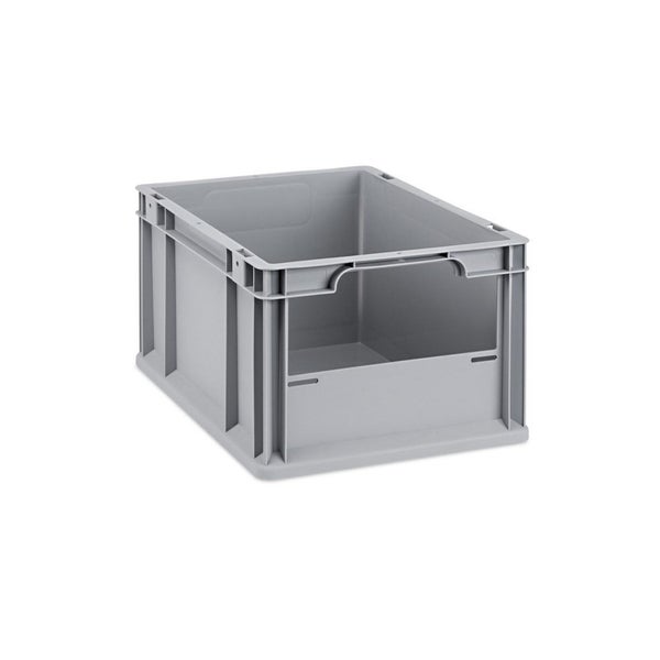 PROREGAL SuperSparSet 8x Eurobox NextGen Insight HxBxT 22 x 30 x 40 cm 20 Liter Front Offen Eurobehälter Transportbox
