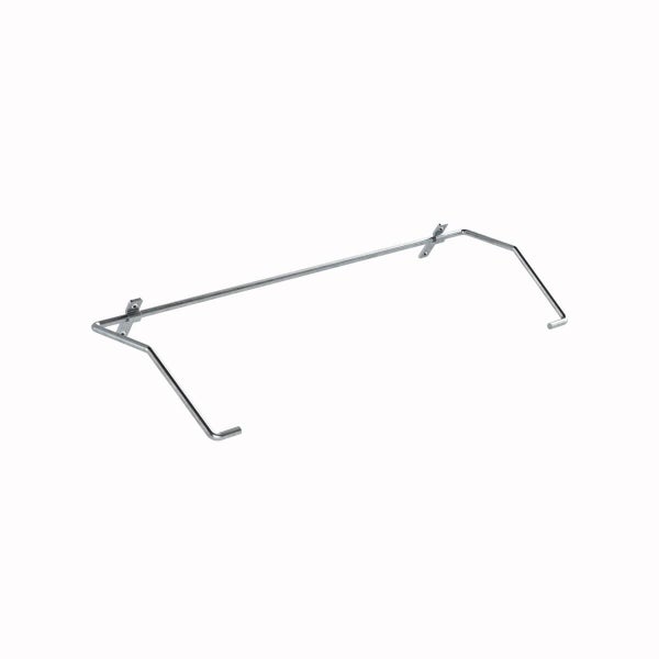 Wandhalterung aus Metall zur Befestigung von Werkzeugen oder Gegenständen.