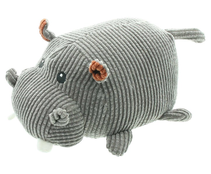 FRANK FLECHTWAREN | Türstopper Hippo, POLYESTER, SAND, 18 x 12 x 11 cm