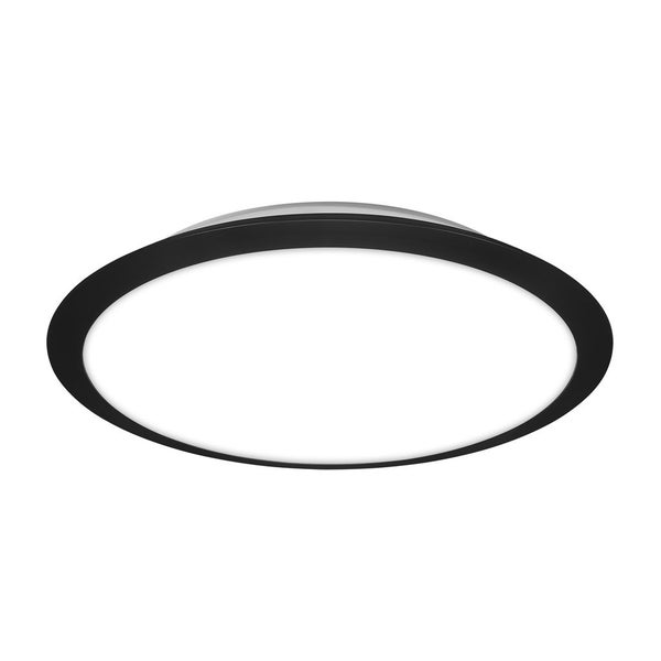 CTS LED Deckenleuchte, schwarz, IP44, 1xLED/21W