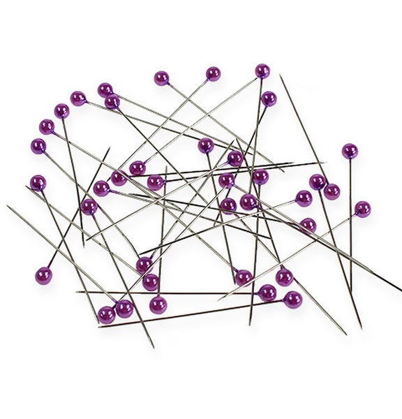 Stecknadeln mit Köpfen