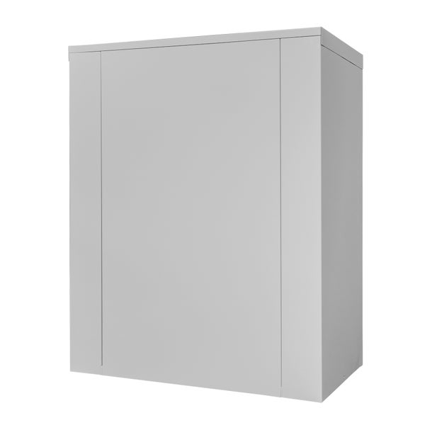 PROREGAL Schubladenschrank Kobra mit 7 Schubladen | HxBxT 90x70x43,5cm | Lichtgrau/Anthrazitgrau | Schubladenbox, Werkzeugschublade