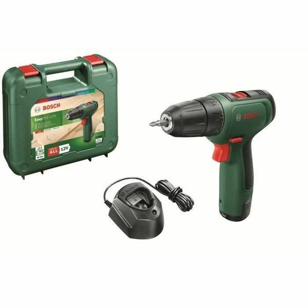 Bosch EasyDrill 1200 Akku-Bohrschrauber mit Ladegerät und Koffer