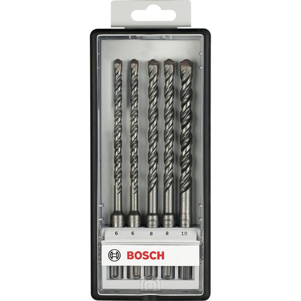 Bosch Hammerbohrer-Robust Line-Set SDS plus-5 5tlg. 6 - 10 mm - 2607019928