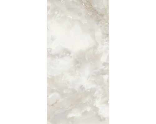 Wand- und Bodenfliese Onyx white 60x120cm