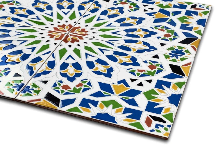 Fliesen mit geometrischem Muster