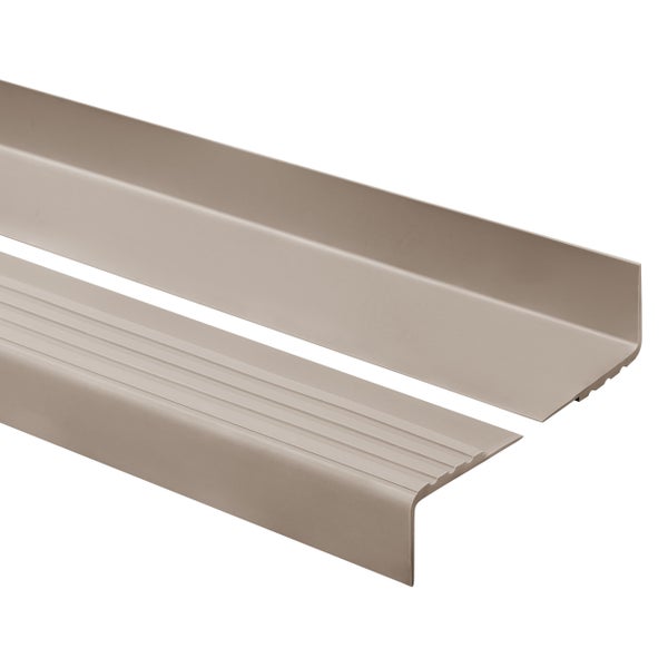 Verschiedene Ansichten einer Fensterbank aus Metall für den Außenbereich