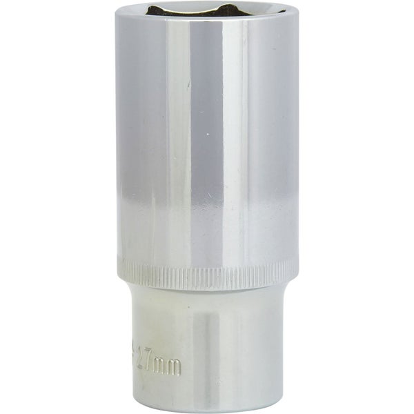 KS TOOLS 1/2 CHROMEplus Sechskant-Stecknuss lang 27 mm - 918.1257