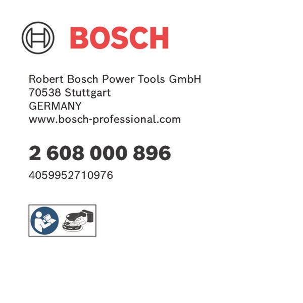 Bosch Logo Wasserfilter