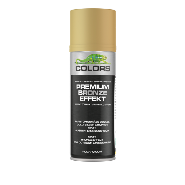 Sprühdose mit Premium Bronze Effektlack für den Innen und Außenbereich