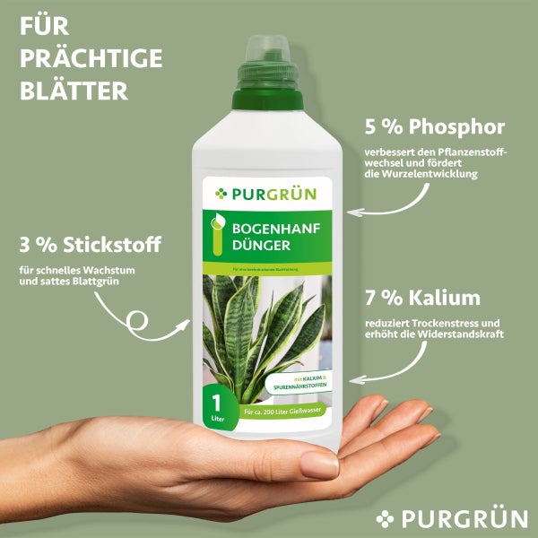 Purgrün Bogenhanf-Dünger 1 Liter