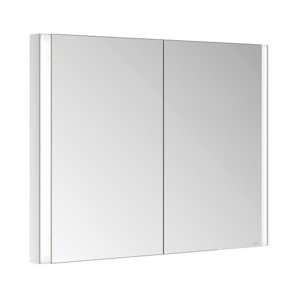 KEUCO Royal Mia Unterputz-LED-Spiegelschrank 100cm, 2 Türen, Seiten verspiegelt