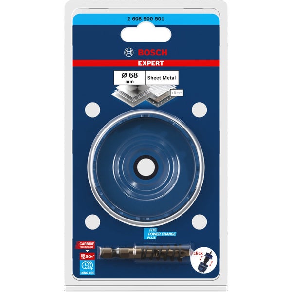 Bosch Expert Sheet Metal Lochsäge 68 x 40 mm - 2608900501