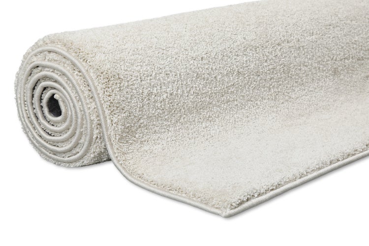 Kurzflorteppich Creme Weiß Wogh WECONhome 120x170 cm