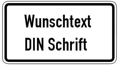 Halteverbotszone 3er Schilderset mobiler Parkverbotsbereich