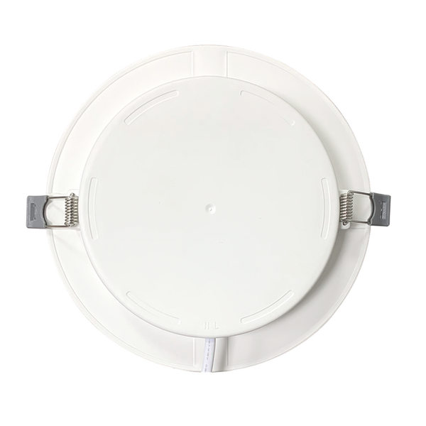 Runde LED Einbauleuchte, Rückansicht