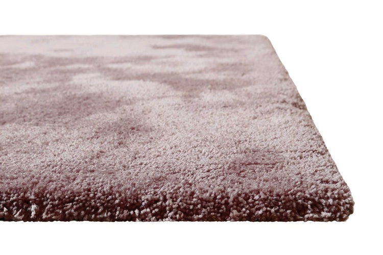 Teppich Altrosa Flieder Hochflor Pisa  Homie Living 130x190 cm