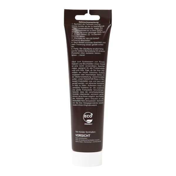 Tube Holzspachtelmasse zur Ausbesserung von Holz
