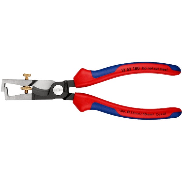 Knipex Abisolierzange mit Mehrkomponenten-Griff