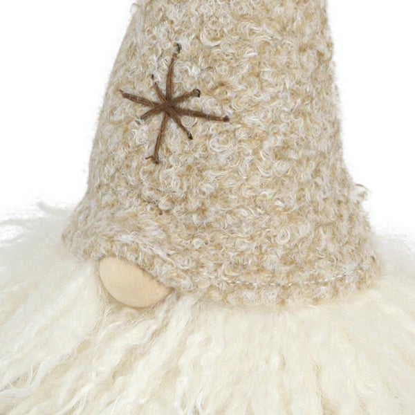 Dekorative Zwergenfigur mit Mütze und Bart